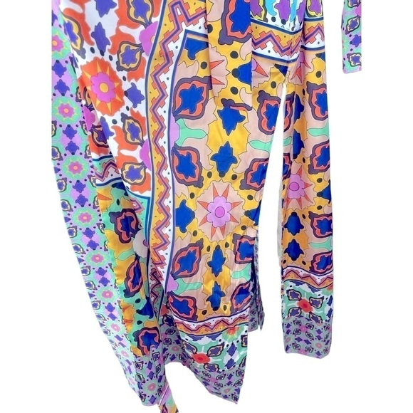 Zara womens long kimono style oversized Small 48” long fully lined - Picture 5 of 12